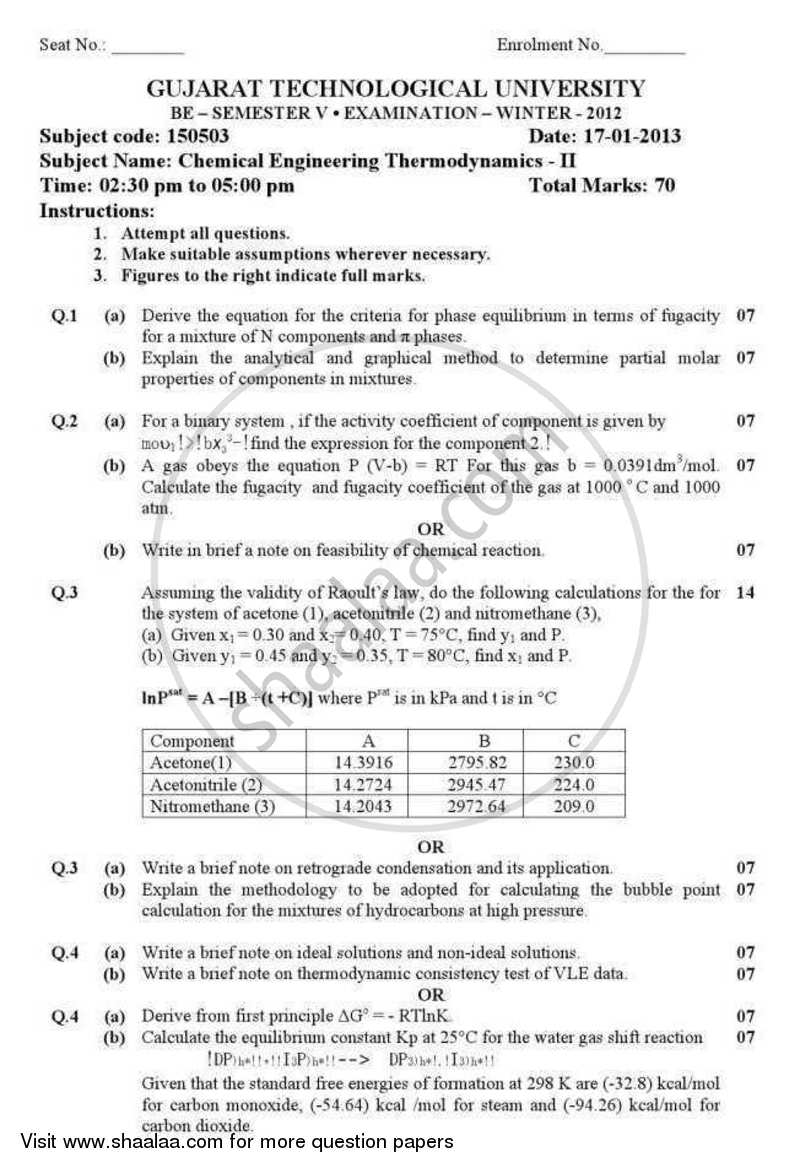 molecular engineering thermodynamics pdf