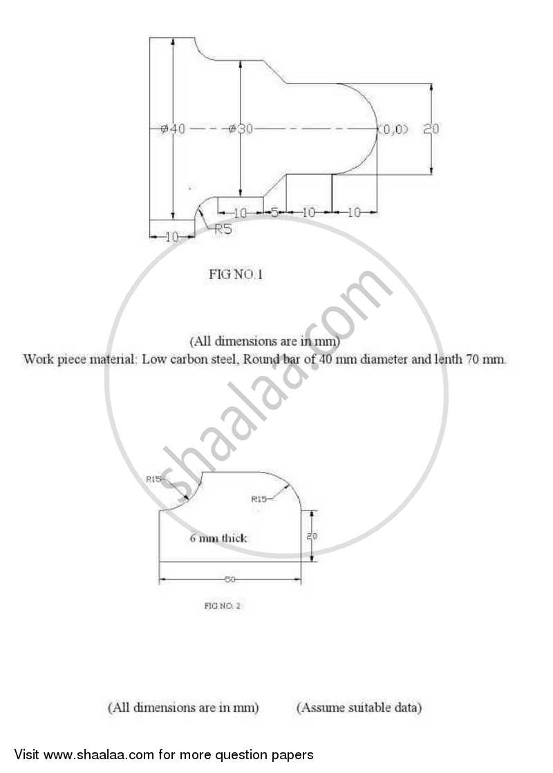 Computer Aided Manufacturing 2012-2013 - B.E. - Semester 7 (BE Fourth Year) - Gujarat Technological University (GTU) question paper with PDF download