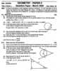 Geometry Mathematics 2 2007-2008 - S.S.C - 10th Standard - Maharashtra State Board (MSBSHSE) question paper with PDF download