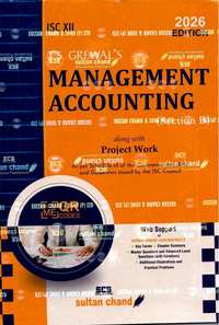 TS Grewal Solutions for मैनिज्मन्ट अकाउनिंग सेक्शन B [अंग्रेजी] कक्षा १२ आईएससी - Shaalaa.com