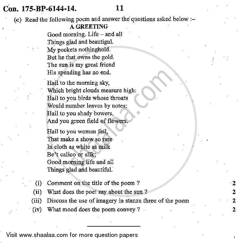 Communication Skill in English 2013-2014 - B.A. - Semester 1 (FYBA) - University of Mumbai question paper with PDF download