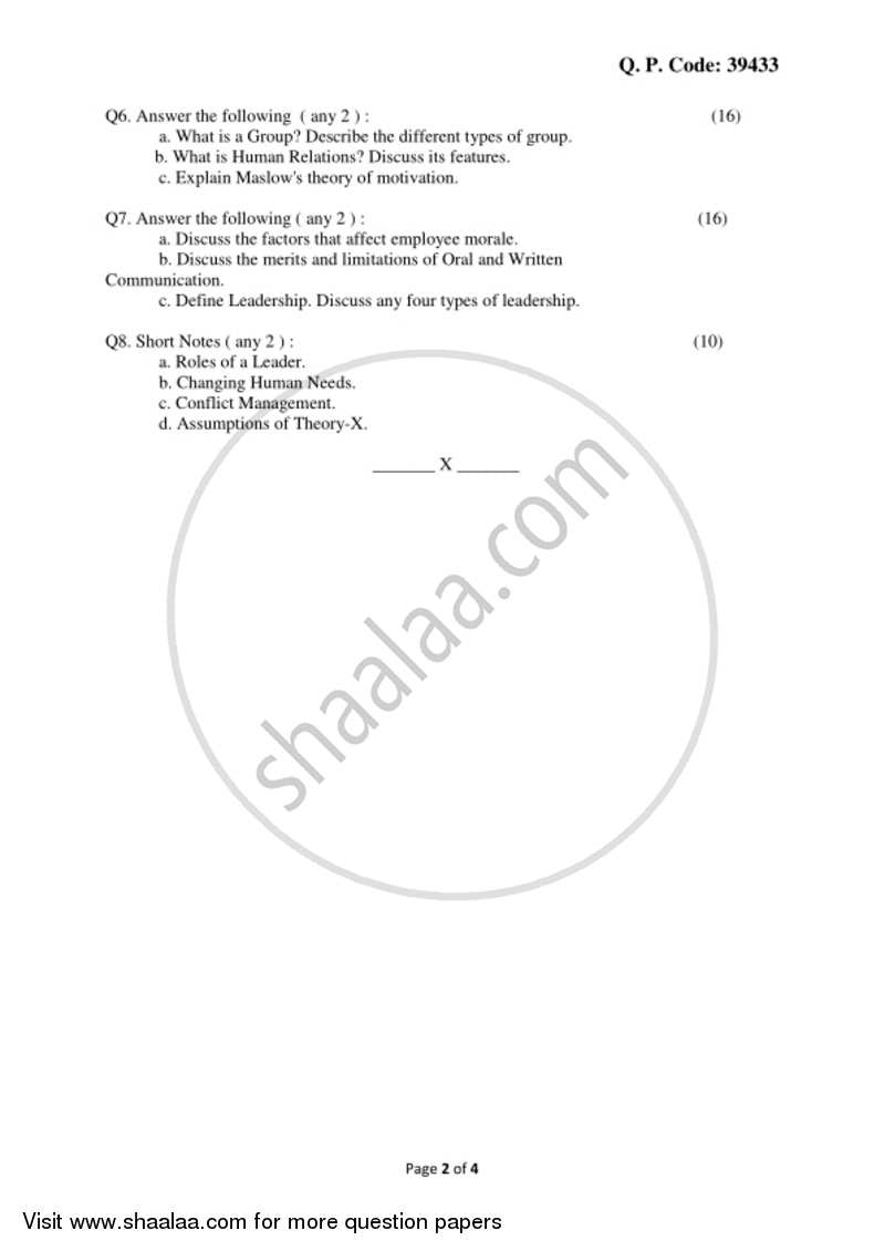 Human Resource Management 2017-2018 - B.A. - 3rd Year (TYBA) - University of Mumbai question paper with PDF download