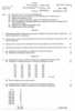 Psychological Testing and Statistics 2008-2009 - B.A. - Semester 6 (TYBA) - University of Mumbai question paper with PDF download