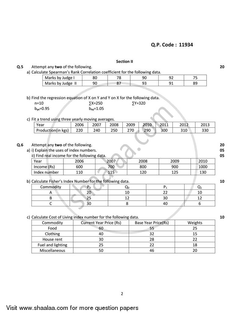 Research Methodology 2017-2018 - B.A. - 3rd Year (TYBA) - University of Mumbai question paper with PDF download