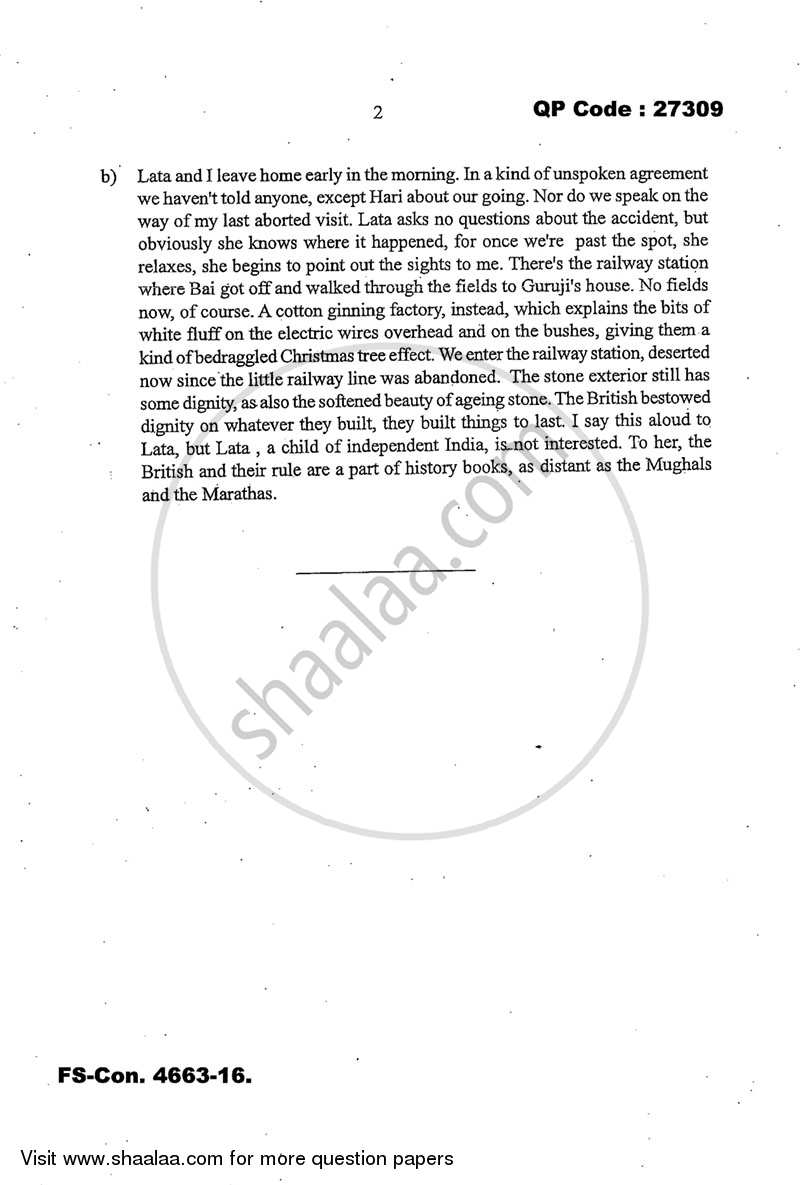 Theory and Practice of Translation 2015-2016 - B.A. - 3rd Year (TYBA) - University of Mumbai question paper with PDF download