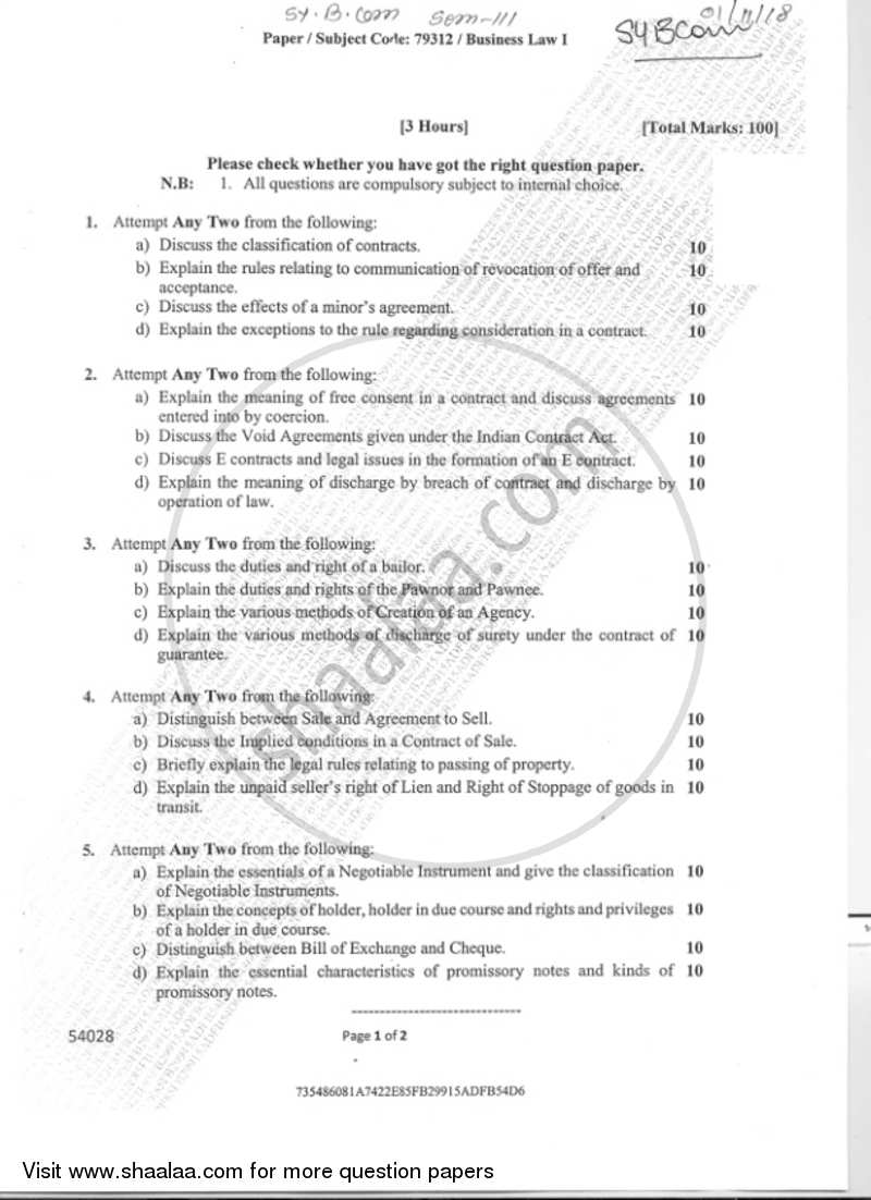 company law question paper june 2019