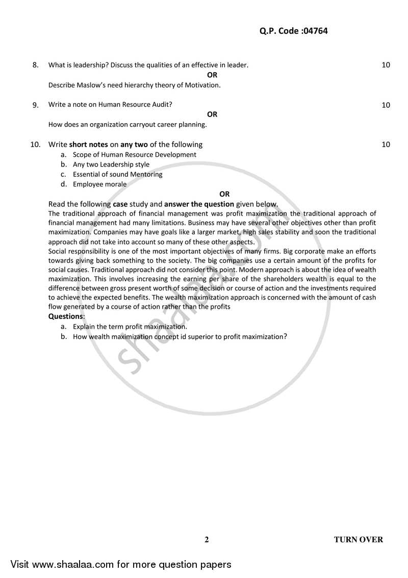 Commerce 6 (Marketing and Human Resource Management) 2017-2018 - B.Com. - Semester 6 (TYBcom) - University of Mumbai question paper with PDF download