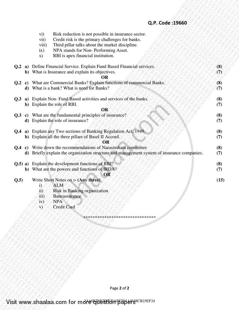 Environment and Management of Financial Services 2017-2018 - B.Com. - Semester 1 (FYBBI) - University of Mumbai question paper with PDF download