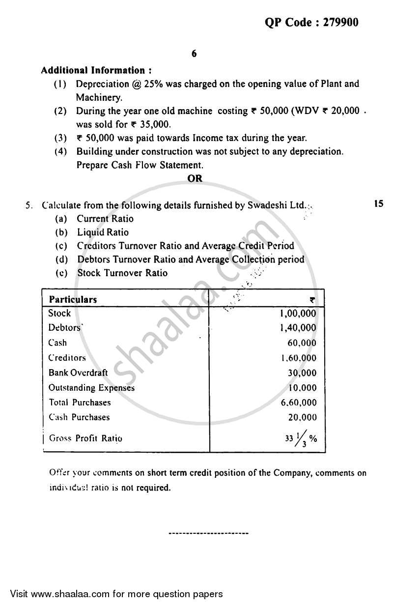 Financial Reporting and Analysis 2016-2017 - B.Com. - Semester 5 (TYBBI) - University of Mumbai question paper with PDF download