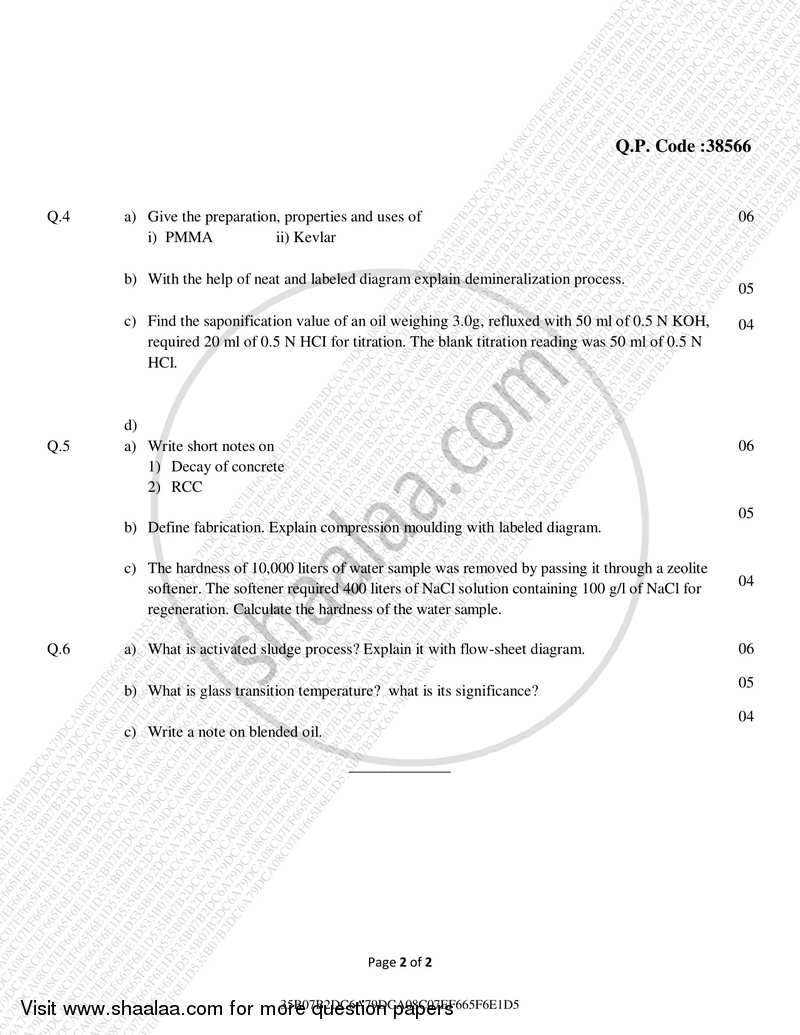 Applied Chemistry 1 2017-2018 - B.E. - Semester 1 (FE First Year) - University of Mumbai question paper with PDF download
