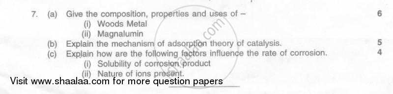 Applied Chemistry 2 2009-2010 - B.E. - Semester 2 (FE First Year) - University of Mumbai question paper with PDF download