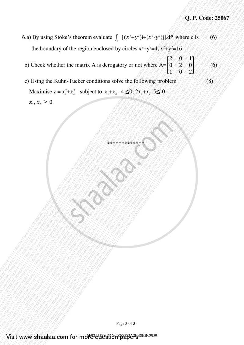Applied Mathematics 4 2017-2018 - B.E. - Semester 4 (SE Second Year) - University of Mumbai question paper with PDF download