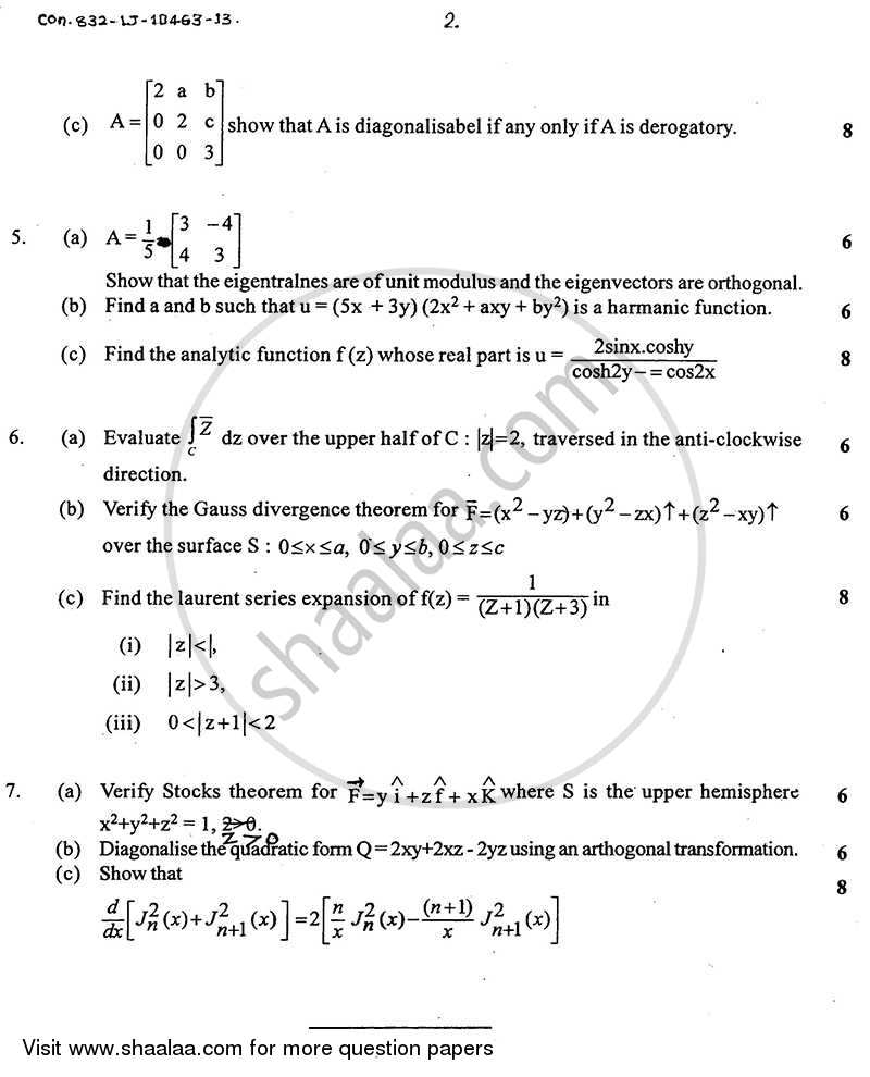 Applied Mathematics 4 2013-2014 - B.E. - Semester 4 (SE Second Year) - University of Mumbai question paper with PDF download