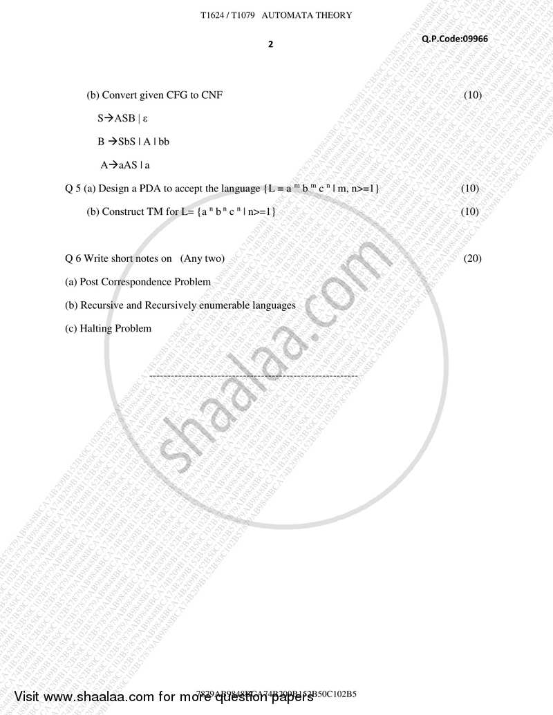 Automata Theory 2016-2017 - B.E. - Semester 4 (SE Second Year) - University of Mumbai question paper with PDF download
