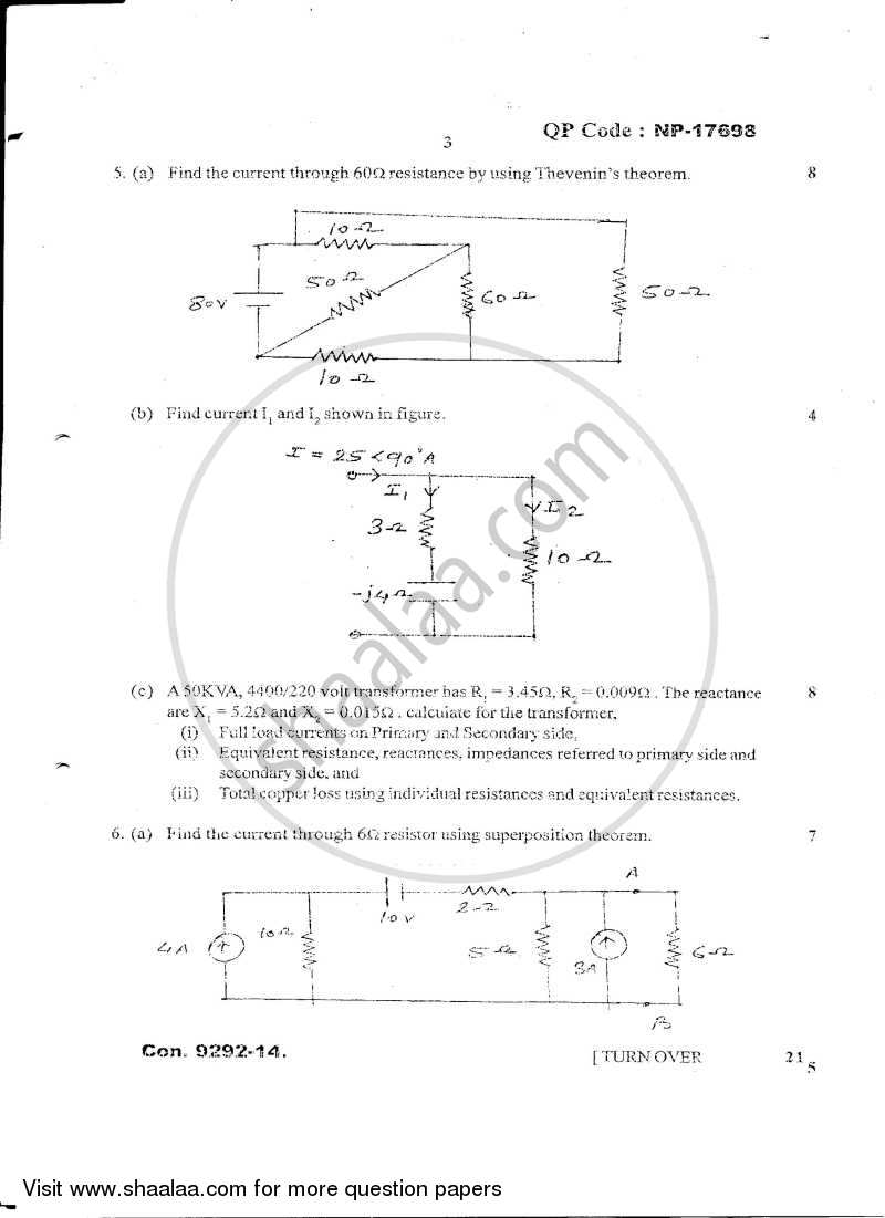 Basic Electrical and Electronics Engineering 2013-2014 - B.E. - Semester 1 (FE First Year) - University of Mumbai question paper with PDF download