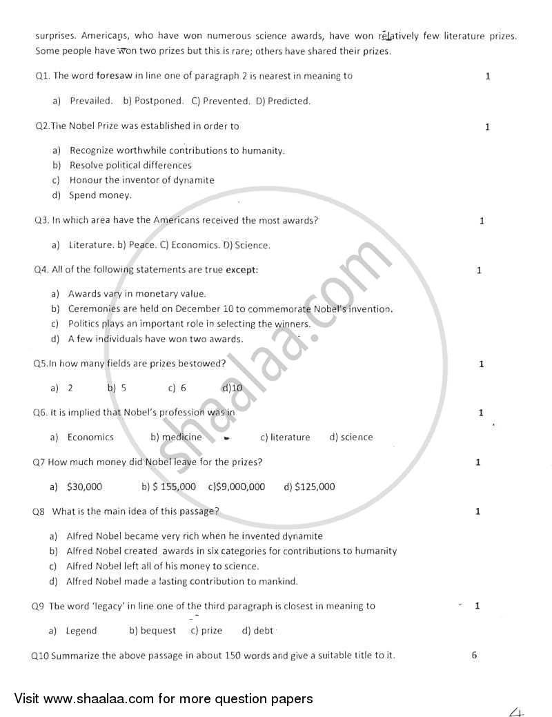 Communication Skills 2011-2012 - B.E. - Semester 2 (FE First Year) - University of Mumbai question paper with PDF download