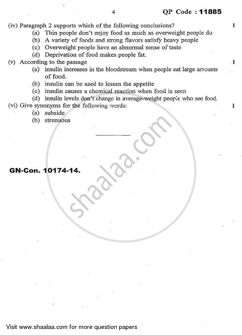 Communication Skills 2014-2015 - B.E. - Semester 2 (FE First Year) - University of Mumbai question paper with PDF download