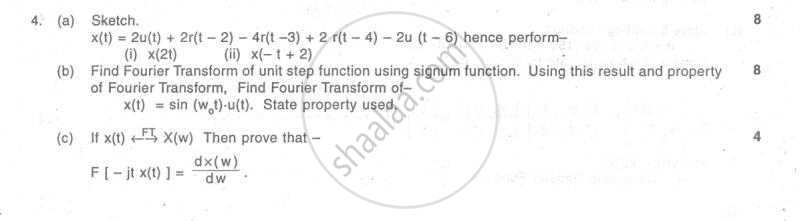 Continuous Time Signals and System 2006-2007 - B.E. - Semester 5 (TE Third Year) - University of Mumbai question paper with PDF download