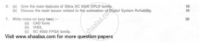 Digital System Design -2 2005-2006 - B.E. - Semester 4 (SE Second Year) - University of Mumbai question paper with PDF download