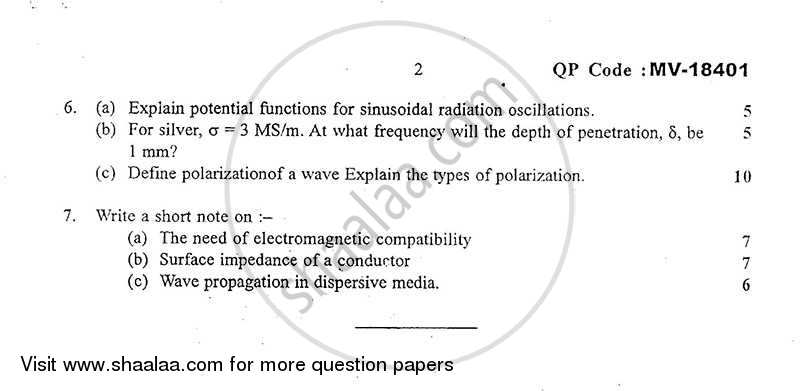 Electromagnetic Engineering 2013-2014 - B.E. - Semester 5 (TE Third Year) - University of Mumbai question paper with PDF download