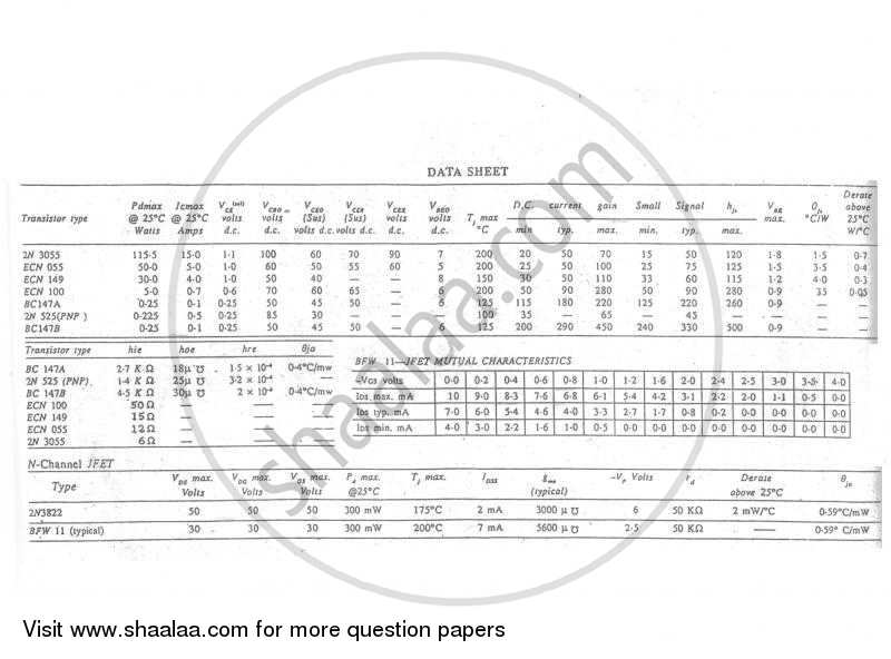 Electronic Circuit Analysis and Design 2005-2006 - B.E. - Semester 4 (SE Second Year) - University of Mumbai question paper with PDF download