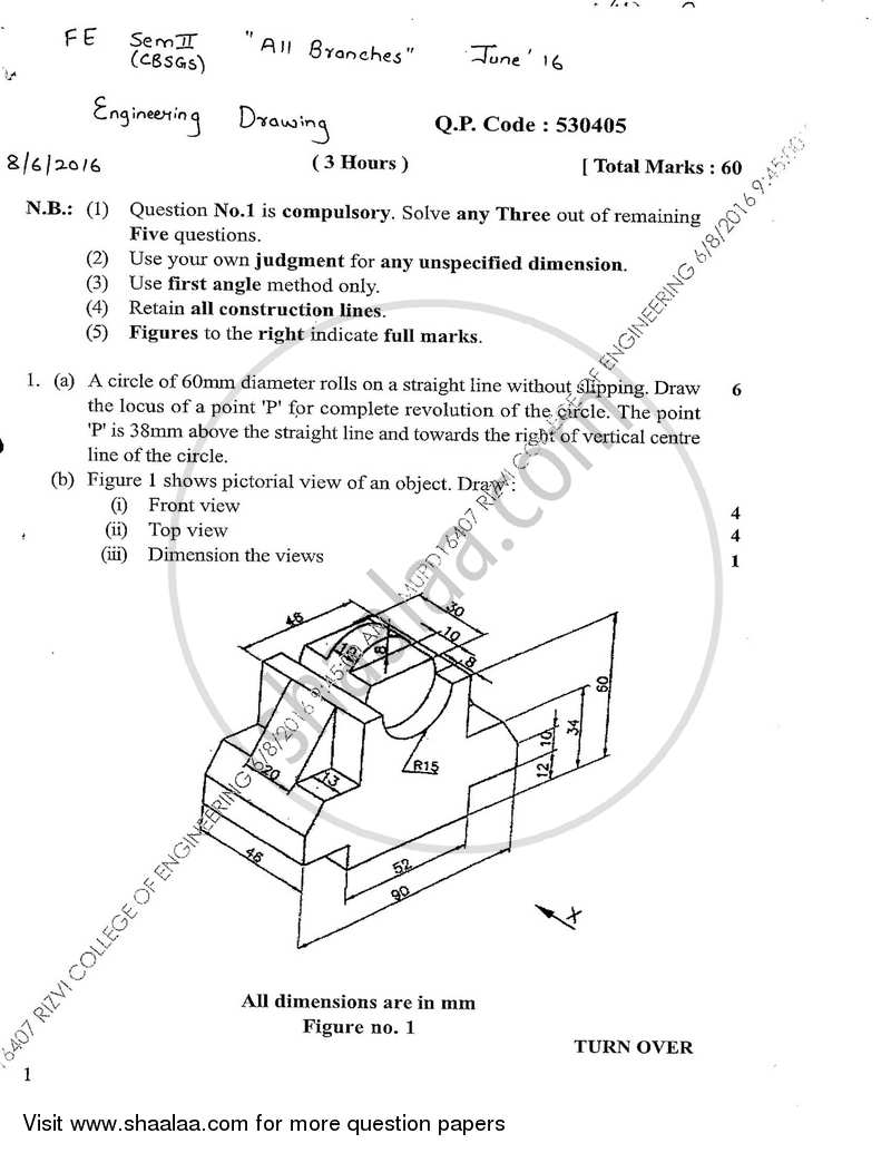 Engineering Drawing and Design