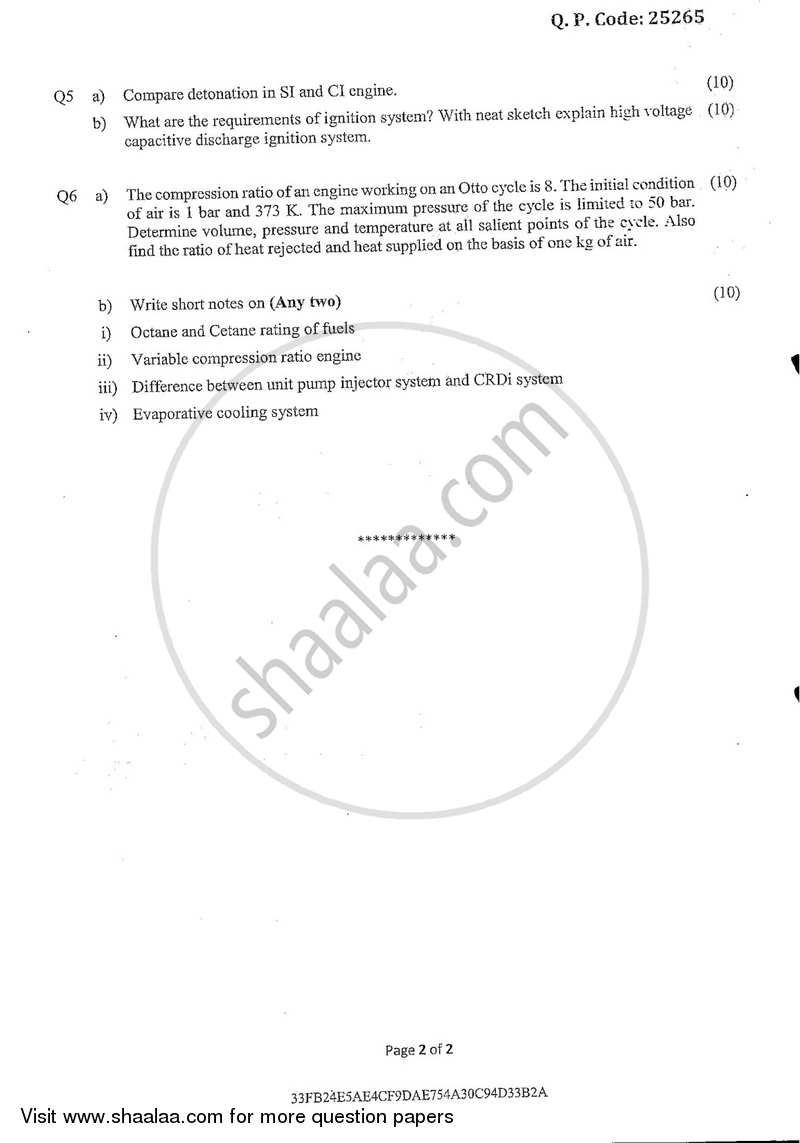 I.C. Engineering 2017-2018 - B.E. - Semester 5 (TE Third Year) - University of Mumbai question paper with PDF download