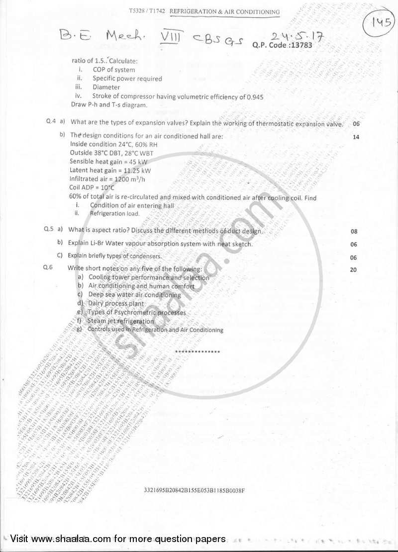Industrial Engineering and Management 2016-2017 - B.E. - Semester 8 (BE Fourth Year) - University of Mumbai question paper with PDF download