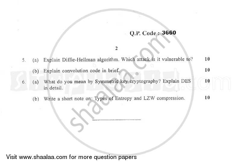 Information Theory and Coding 2014-2015 - B.E. - Semester 4 (SE Second Year) - University of Mumbai question paper with PDF download