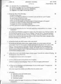 Internal Combustion Engines 2012-2013 BE Mechanical Engineering Semester 6  (TE Third Year) Old question paper with PDF download