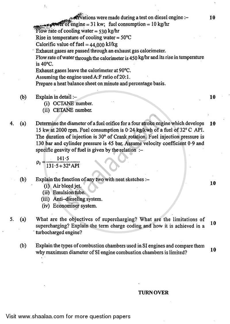 I C Engine Question BANK - I C ENGINE (TWO MARKS QUESTION BANK) 1