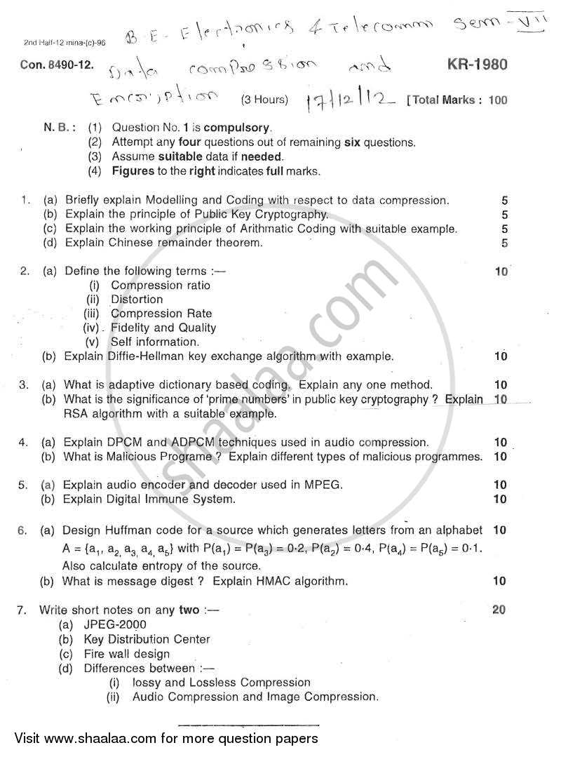 IT in Construction 2012-2013 - B.E. - Semester 7 (BE Fourth Year) - University of Mumbai question paper with PDF download