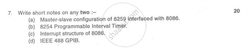 Microprocessors 2006-2007 - B.E. - Semester 5 (TE Third Year) - University of Mumbai question paper with PDF download