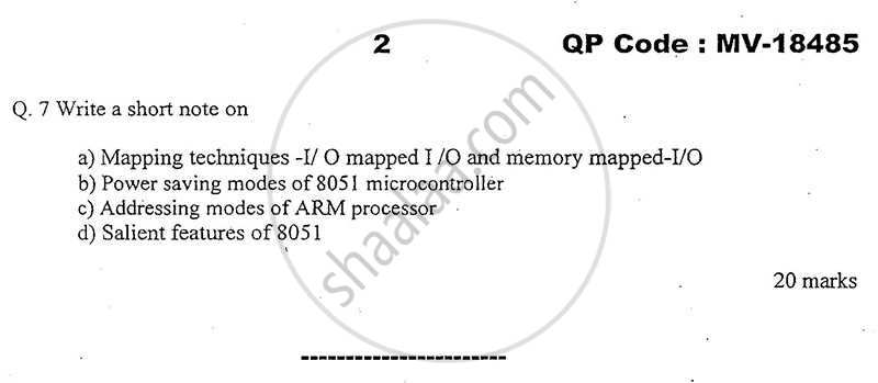Microprocessors and Microcontrollers 1 2013-2014 - B.E. - Semester 5 (TE Third Year) - University of Mumbai question paper with PDF download