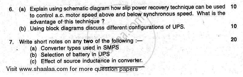 Power Electronic and Drives 2011-2012 - B.E. - Semester 7 (BE Fourth Year) - University of Mumbai question paper with PDF download