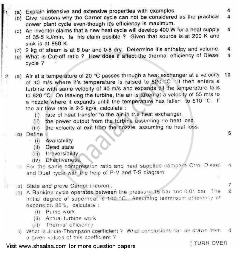 Production Process 1 2010-2011 - B.E. - Semester 3 (SE Second Year) - University of Mumbai question paper with PDF download