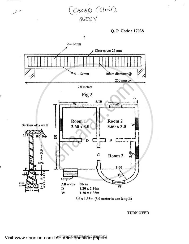 Quantity Survey Estimation and Valuation 2016-2017 - B.E. - Semester 7 (BE Fourth Year) - University of Mumbai question paper with PDF download