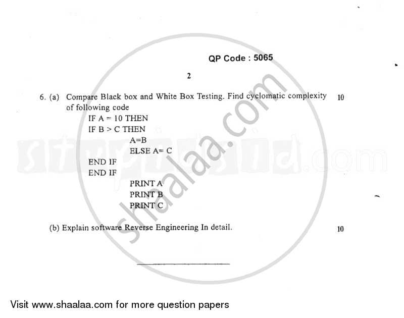 Software Engineering 2014-2015 - B.E. - Semester 6 (TE Third Year) - University of Mumbai question paper with PDF download