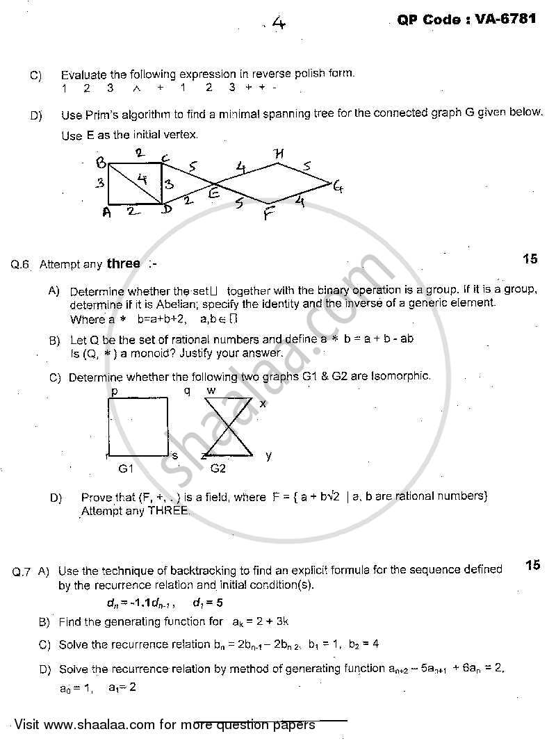 Logic and Discrete Mathematics 2013-2014 - B.Sc. - Semester 3 (SYBSc I.T) - University of Mumbai question paper with PDF download