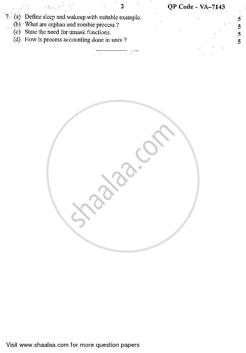 System Programming UNIX 2013-2014 - B.Sc. - Semester 3 (SYBSc I.T) - University of Mumbai question paper with PDF download