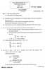 Differential Geometry 2014-2015 - M.A. - Part 2 - University of Mumbai question paper with PDF download