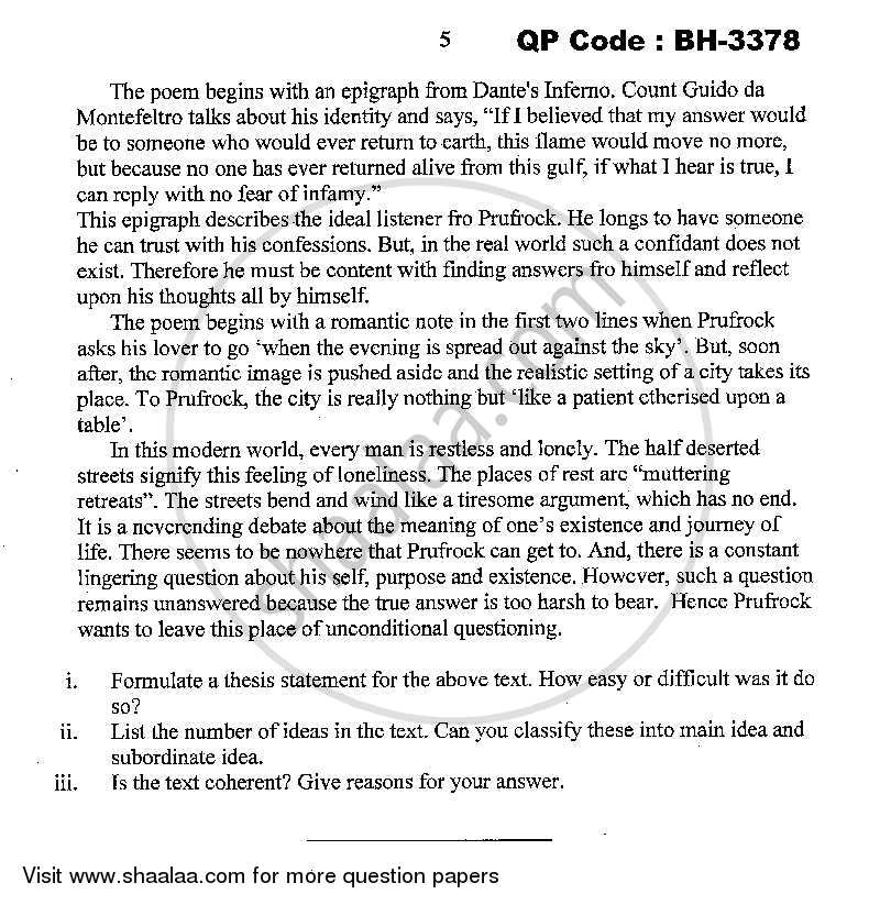 Linguistic and Stylistic Analysis of Texts 2013-2014 - M.A. - Part 1 - University of Mumbai question paper with PDF download
