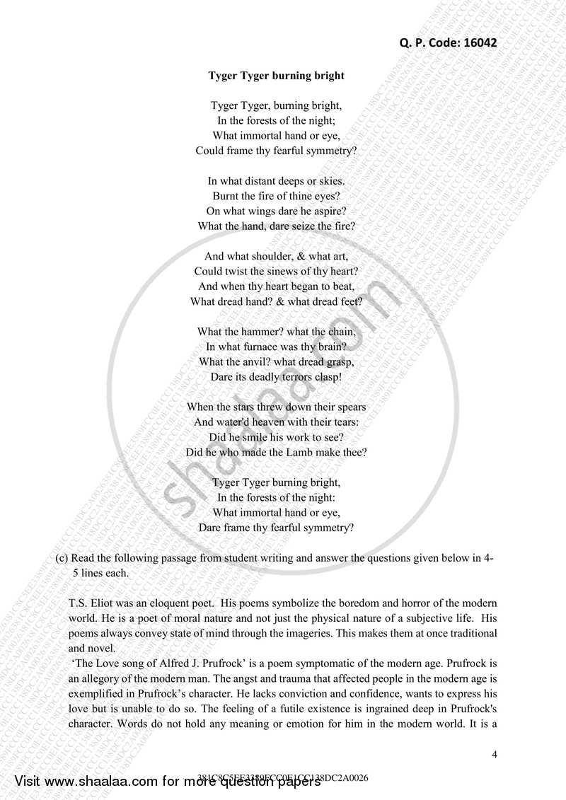 Linguistic and Stylistic Analysis of Texts 2016-2017 - M.A. - Part 1 - University of Mumbai question paper with PDF download