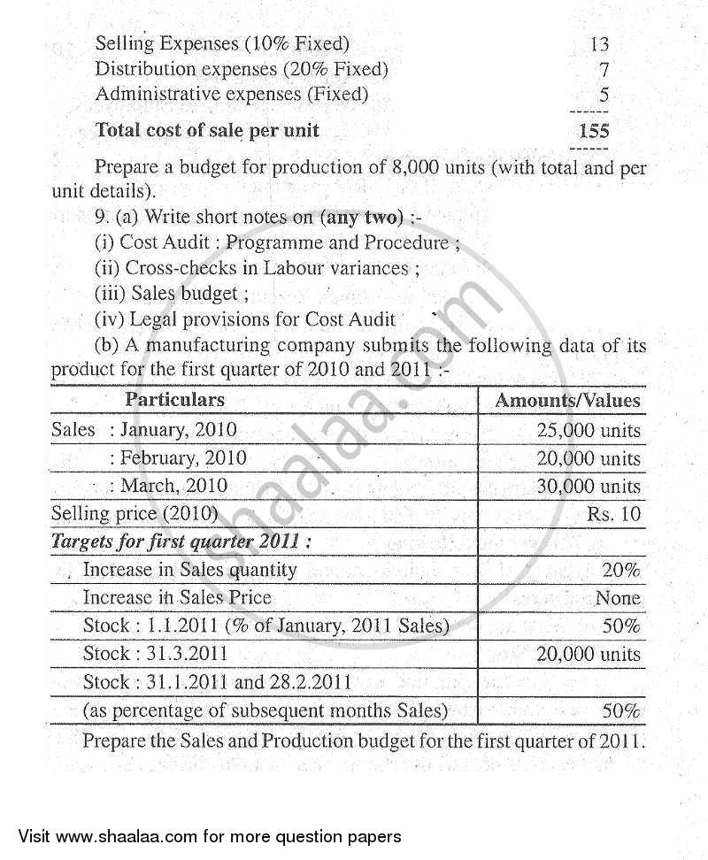 buy cost accounting papers