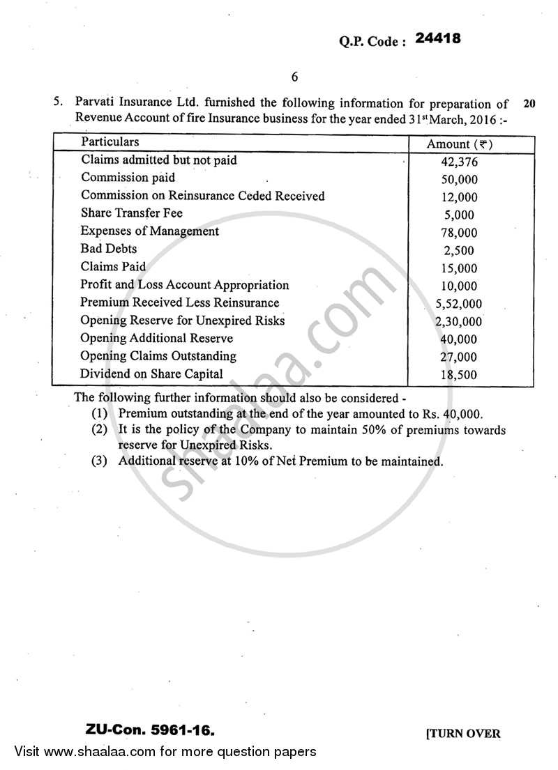 Advanced Financial Accounting 2015-2016 - M.Com. - Semester 1 - University of Mumbai question paper with PDF download