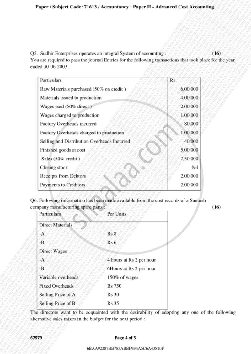 Advanced Financial Accounting 2018-2019 - M.Com. - Semester 1 - University of Mumbai question paper with PDF download