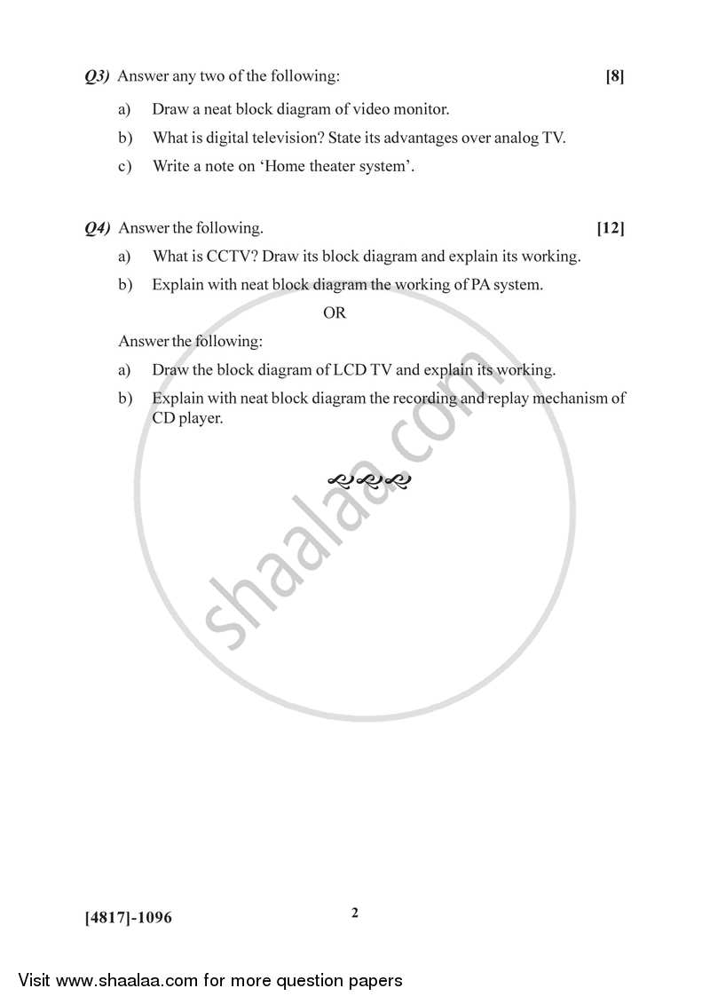 Audio, Video and Office Equipments - A 2015-2016 Semester 3 (FYBSc) - University of Pune question paper with PDF download