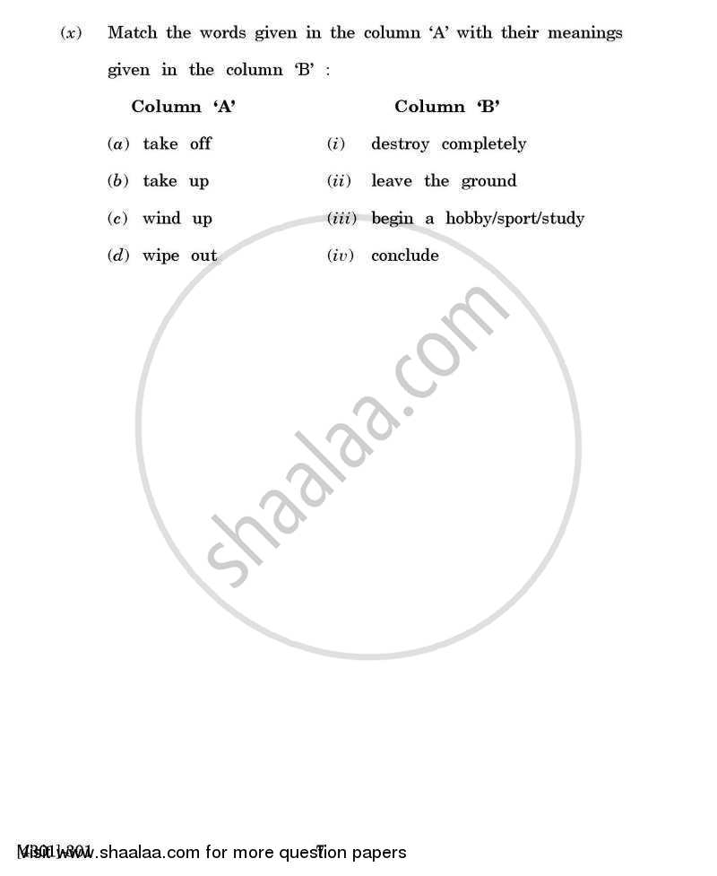Compulsory English 2012-2013 - B.A. - 3rd Year (TYBA) - University of Pune question paper with PDF download