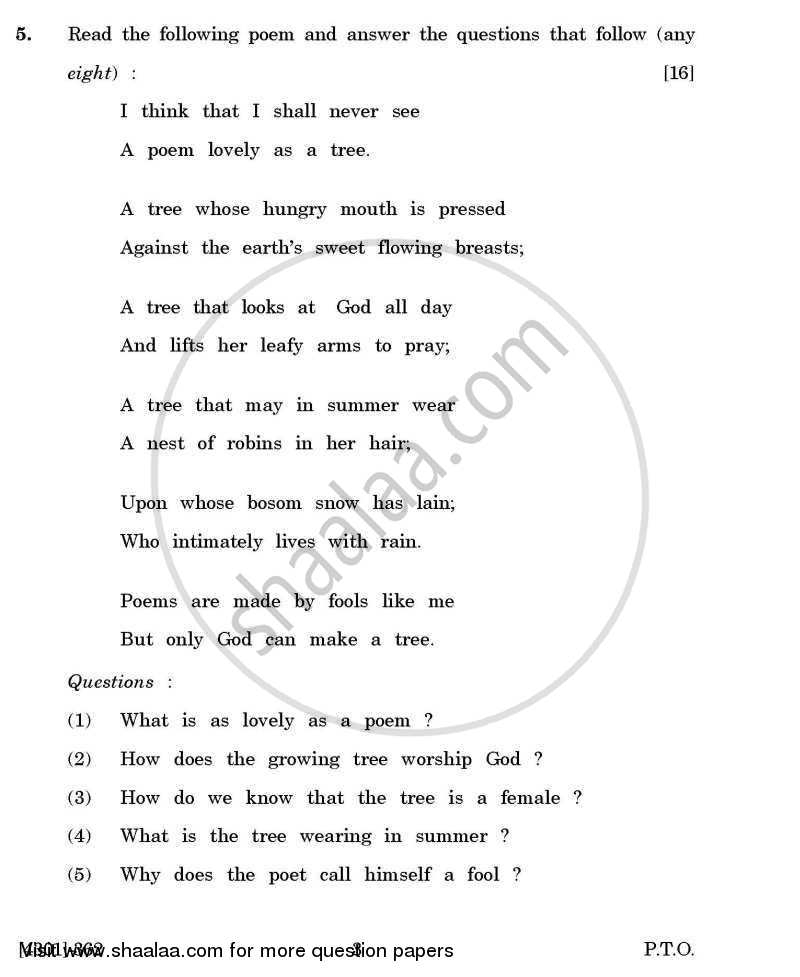 English Special Paper 4- Introduction to Literary Criticism and Critical Appreciation 2012-2013 - B.A. - 3rd Year (TYBA) - University of Pune question paper with PDF download