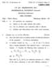 Mathematical Statistics General Paper 3- Statistical Inference 2011-2012 - B.A. - 3rd Year (TYBA) - University of Pune question paper with PDF download